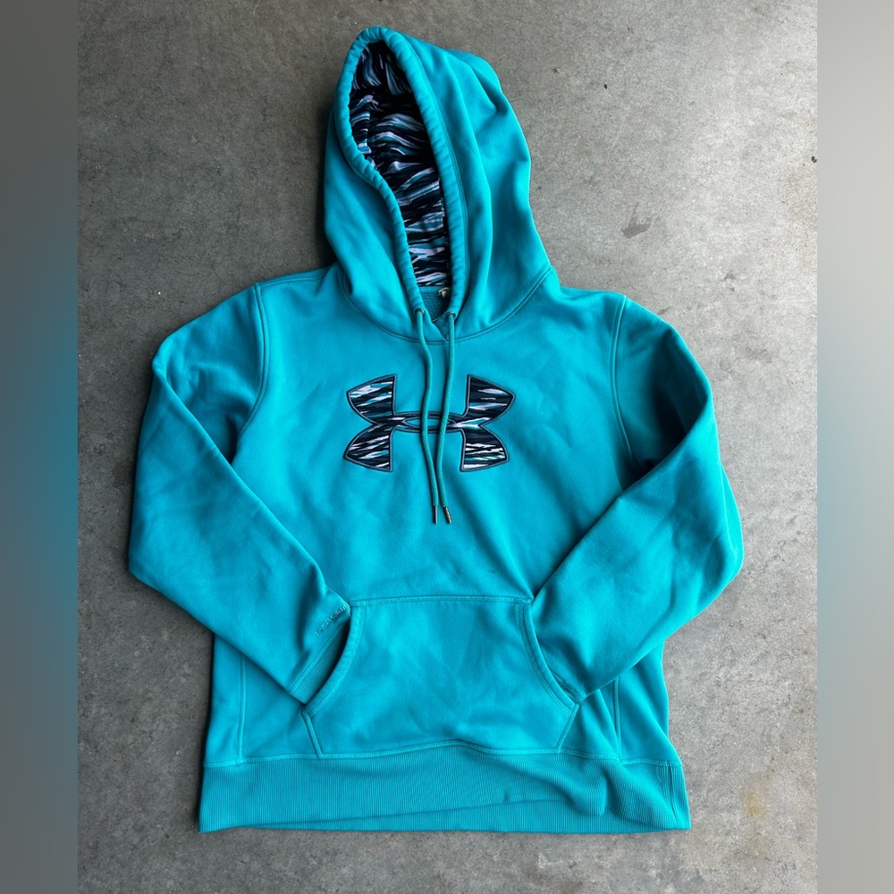 Teal Under Amour Hoodie